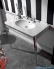 Kerasan Retro Umywalka biała z nogami chromowanymi 100x55 cm 1049K0